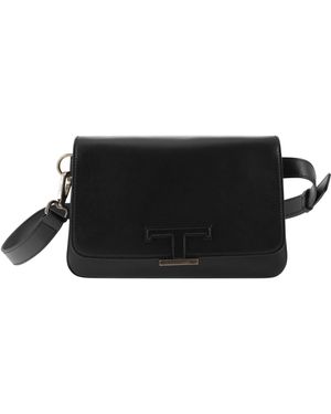 Tod's T Timeless Leather Mini Bum Tas - Zwart