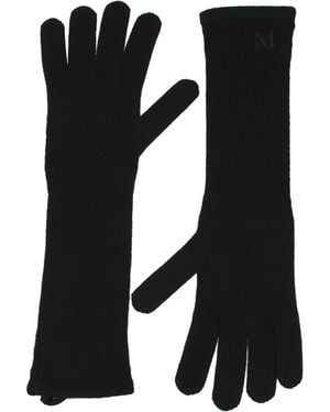 Max Mara Cashmere Gloves - Black