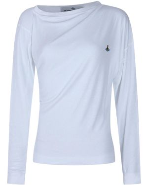 Vivienne Westwood Ls Hebo Top - Blue