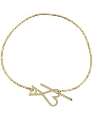 Ami Paris "Ami De Coeur" Bracelet - Metallic