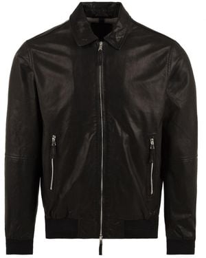 The Jack Leathers Coats - Black