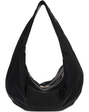 KHAITE Olivia Sport Xl Nylon Hobo -Tasche - Schwarz