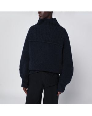Dries Van Noten Wool Sweater - Blue