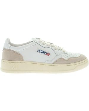 Autry Medalist Low - White