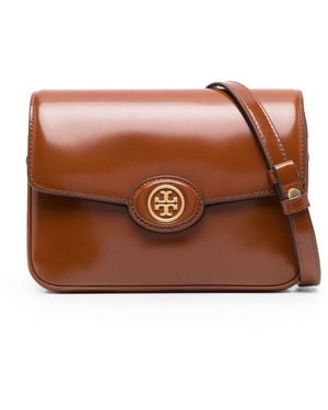 Tory Burch Robinson Shoulder Bag - Brown