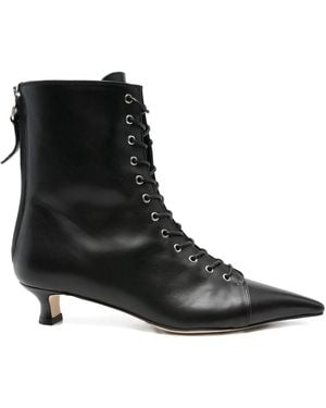 Aeyde Trixi Calf Leather Shoes - Black