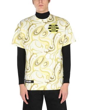 Raf Simons Relaxed Fit Crew Neck T-Shirt - Natural