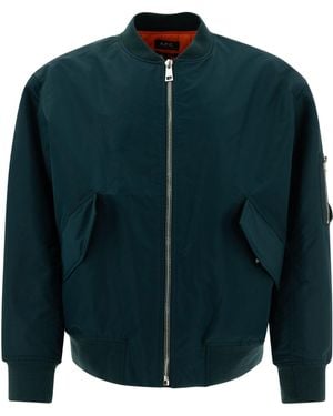 A.P.C. Blouson Logan - Grün