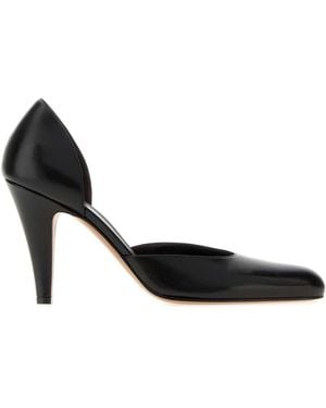 The Row Slip On Court Shoes - Black