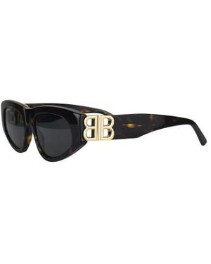 Balenciaga Alltägliche Sonnenbrille - Schwarz