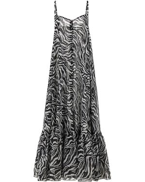 ROTATE BIRGER CHRISTENSEN Light Flowy Maxi' Dress - Grey