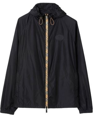 Burberry Nylon Blouson Jacket - Black
