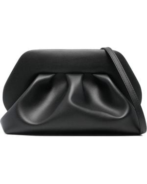 THEMOIRÈ Bios Mittelgroße Clutch aus veganem Leder - Schwarz