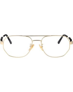 Balenciaga Metal Optical Glasses - Metallic