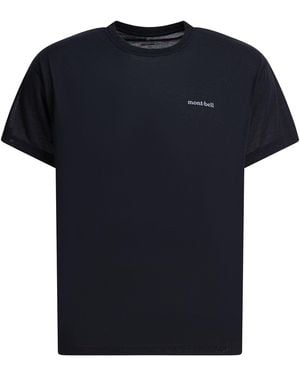 Montbell Polyester T-Shirt - Black