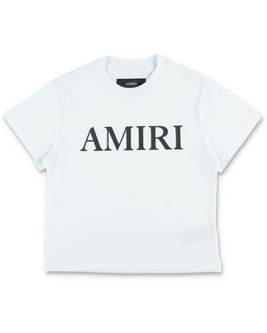 Amiri Classic Logo T-Shirt For Boys - Grey
