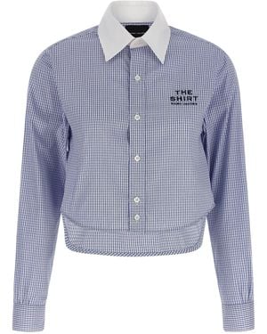 Marc Jacobs Chemise Cropped Femme ' - Bleu