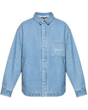 Jacquemus La Chemise Boulanger Denim Shirt - Blue