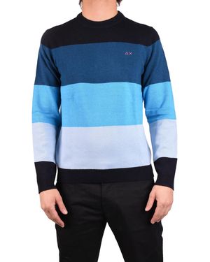 Sun 68 Pullover Mehrfarbig - Blau