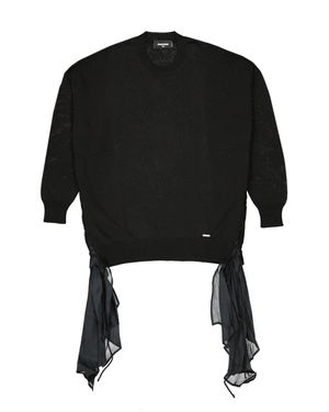 DSquared² Baumwollpullover - Schwarz