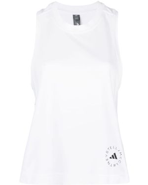 adidas By Stella McCartney True Pace Running Tanktop - Weiß