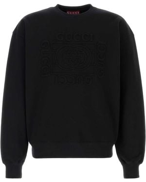 Gucci Luxury Crewneck Sweatshirt - Black
