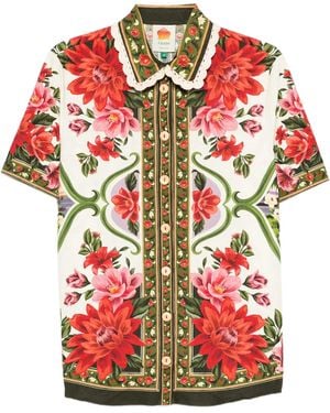 FARM Rio Wonder Rio Sand Uni Shirt - Red