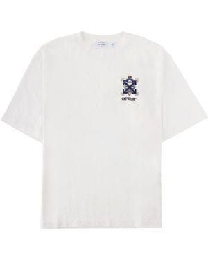 Off-White c/o Virgil Abloh T Shirt Con Logo - White