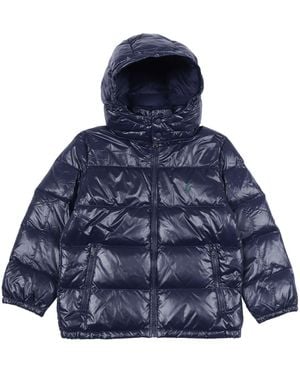 Polo Ralph Lauren Woven-Bomber-Jacket Recycled Nylon Bomber Jacket - Blue