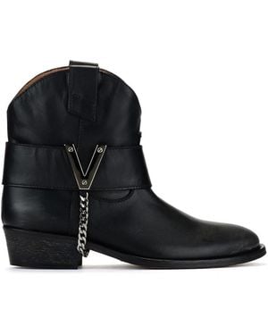 Via Roma 15 Botines Negro