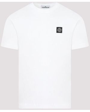 Stone Island Cotton T Shirt - White