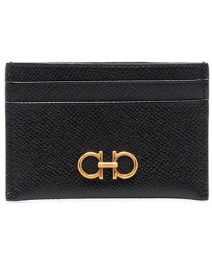 Ferragamo Portemonnaies - Schwarz