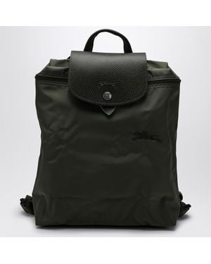 Longchamp Le Pliage Forest-Coloured Backpack M - Black