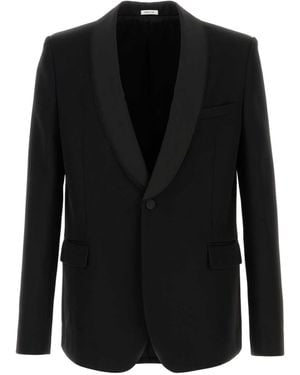 McQueen Wool Blazer - Black