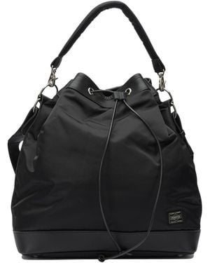 Porter-Yoshida and Co "String" Handbag - Black