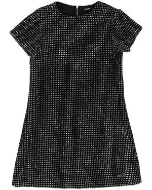 Balmain Woven Dress - Black