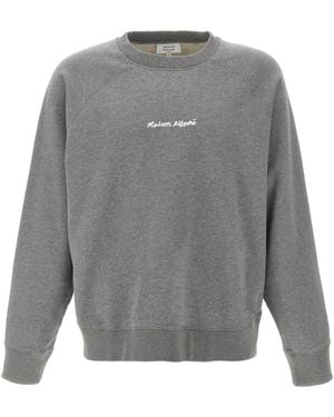 Maison Kitsuné Logo Stickshirt - Grau