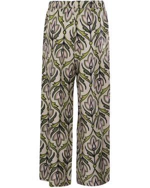 Sportmax Asiago Cotton Mini Flare Trousers in Black for Men