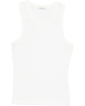 Entire studios Sheer Tank - White