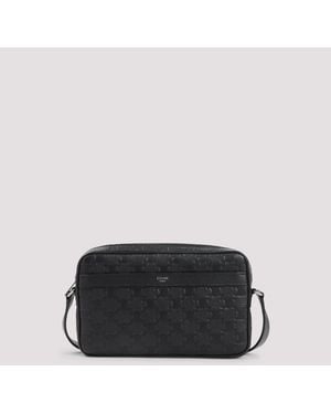 Celine Horizontal Messenger Handbag - Black