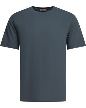Herno "Resort" Crew Neck T Shirt - Blue