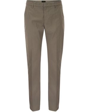 Dondup Spiritissimo Stretch Gabardine Chino - Gray