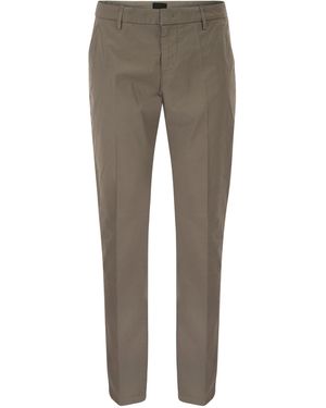 Dondup Spiritissimo Stretch-Gabardine-Chino - Grau