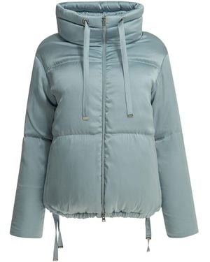 Herno "Resort" Bomber Jacket - Blue
