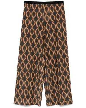 Siyu Bedrukte Broek - Blauw