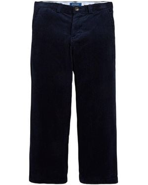 Polo Ralph Lauren Bedford Pant Trousers Flat Front - Blue