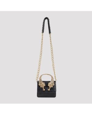 Roberto Cavalli Roar Small Flap Shoulder Bag - White