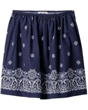 Miu Miu Skirts - Blue