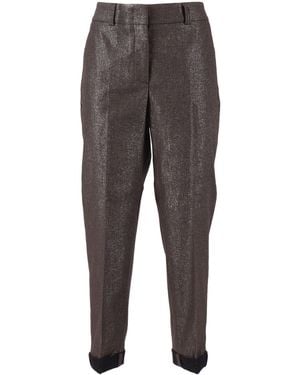 Peserico Trousers - Grey