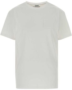 Loewe Relaxed Fit T-Shirt - White